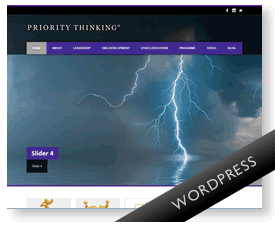 Sample WordPress website